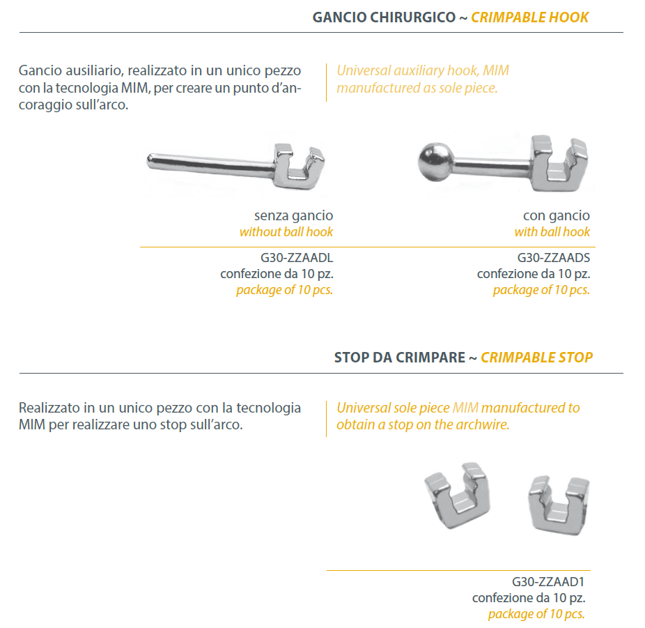 Hooks and stops