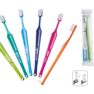 PARO CLASSIC TOOTHBRUSHES, ASSORTED IN DIFFERENT COLOURS