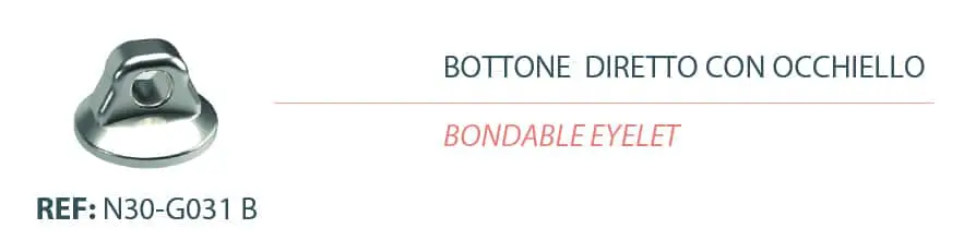 BONDABLE LINGUAL BUTTON