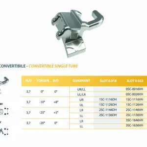 CONVERTIBLE SINGLE TUBE